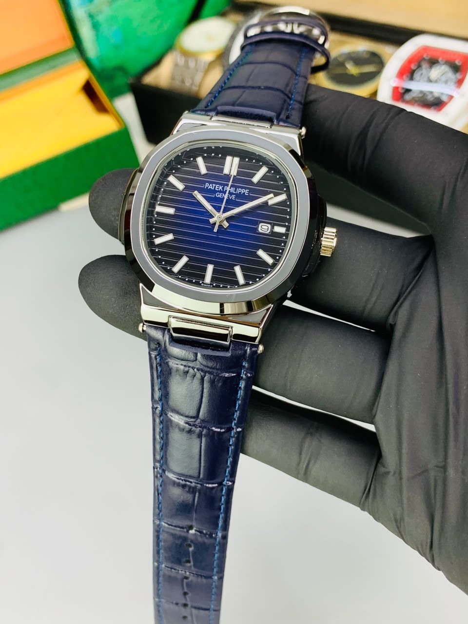 PATEK PHILLIP FULL BLUE
